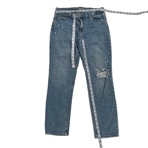 Old Navy Boyfriend Mid Rise Distressed Jeans Size 29 Women's - Picture 4 of 4